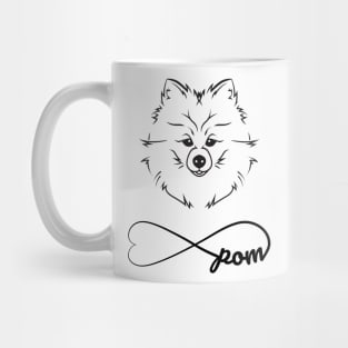 Pomeranian love is infinite Mug